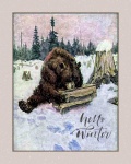Vintage Bear Poster