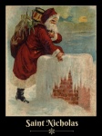 Affiche de Noël vintage