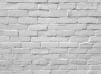 Muro di mattoni bianchi