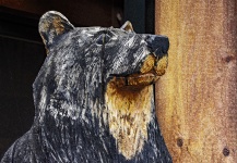 Drewniany niedźwiedź