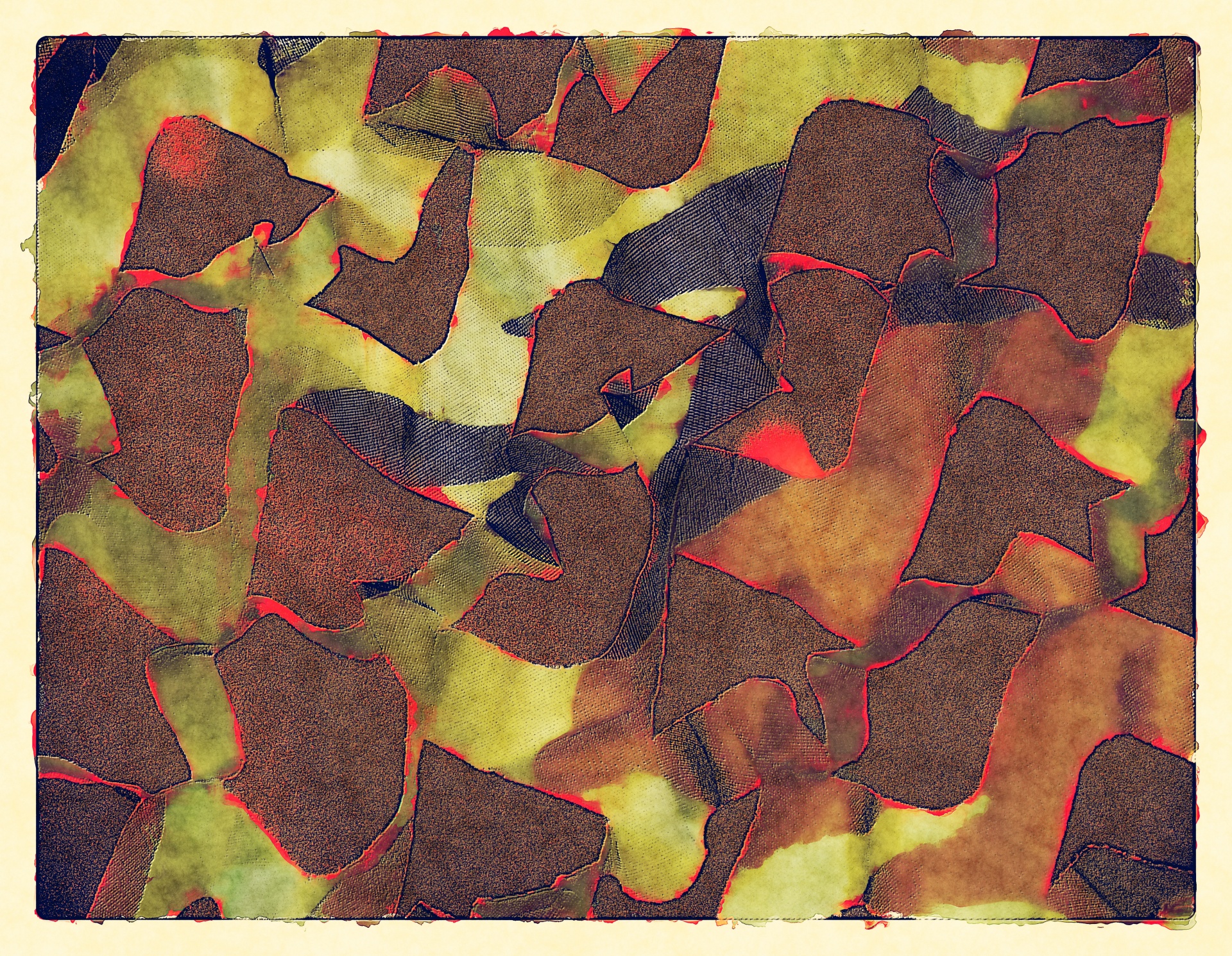 Fondo abstracto de hojas de otoño