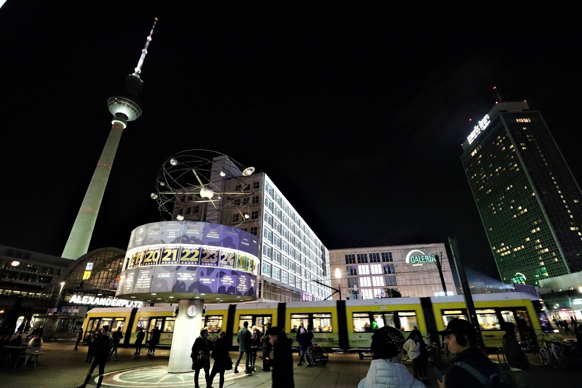 Alexanderplatz en Berlín, Alemania