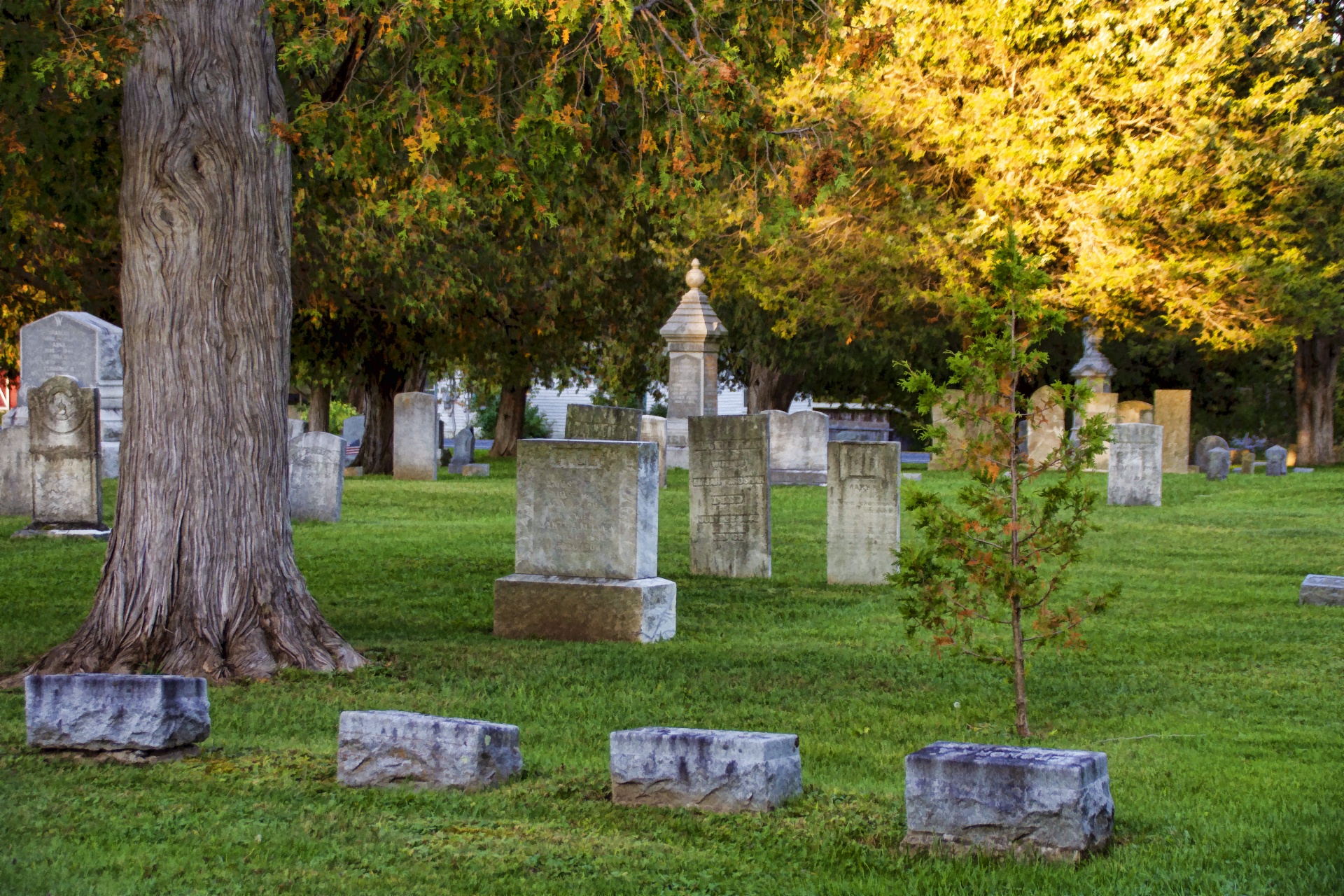 Podzimní hřbitov
