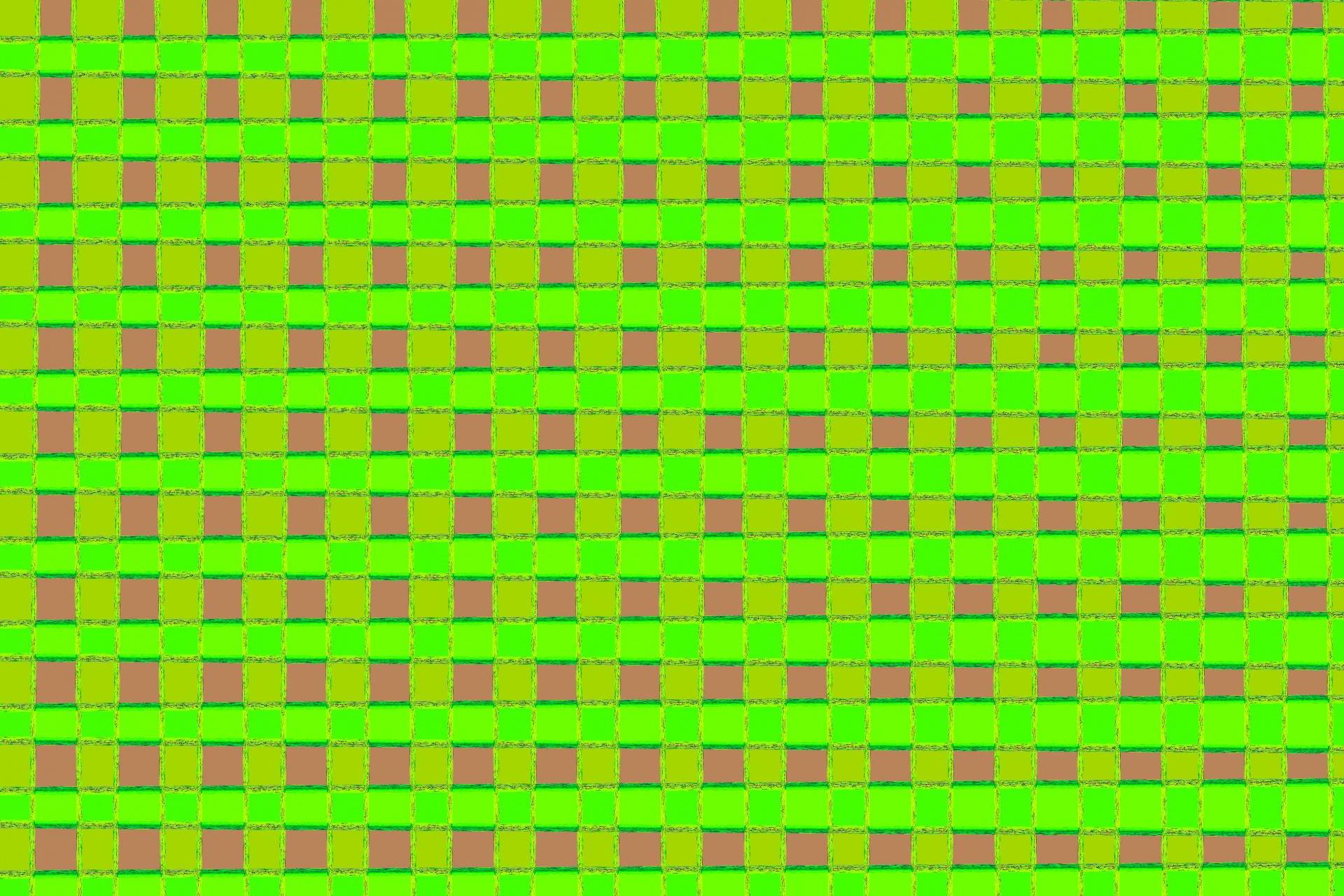 Patrón de bloque en rosa y verde