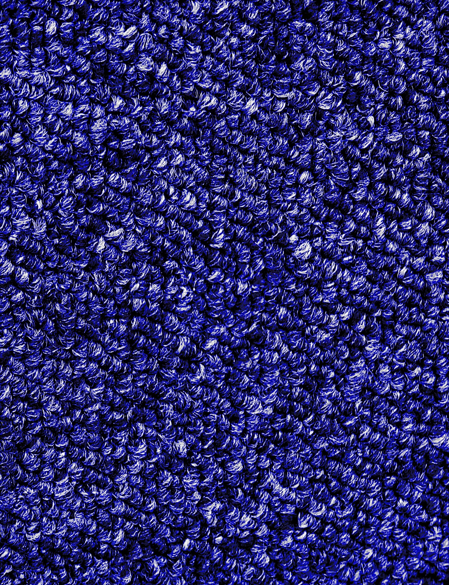 Modrý koberec textury pozadí