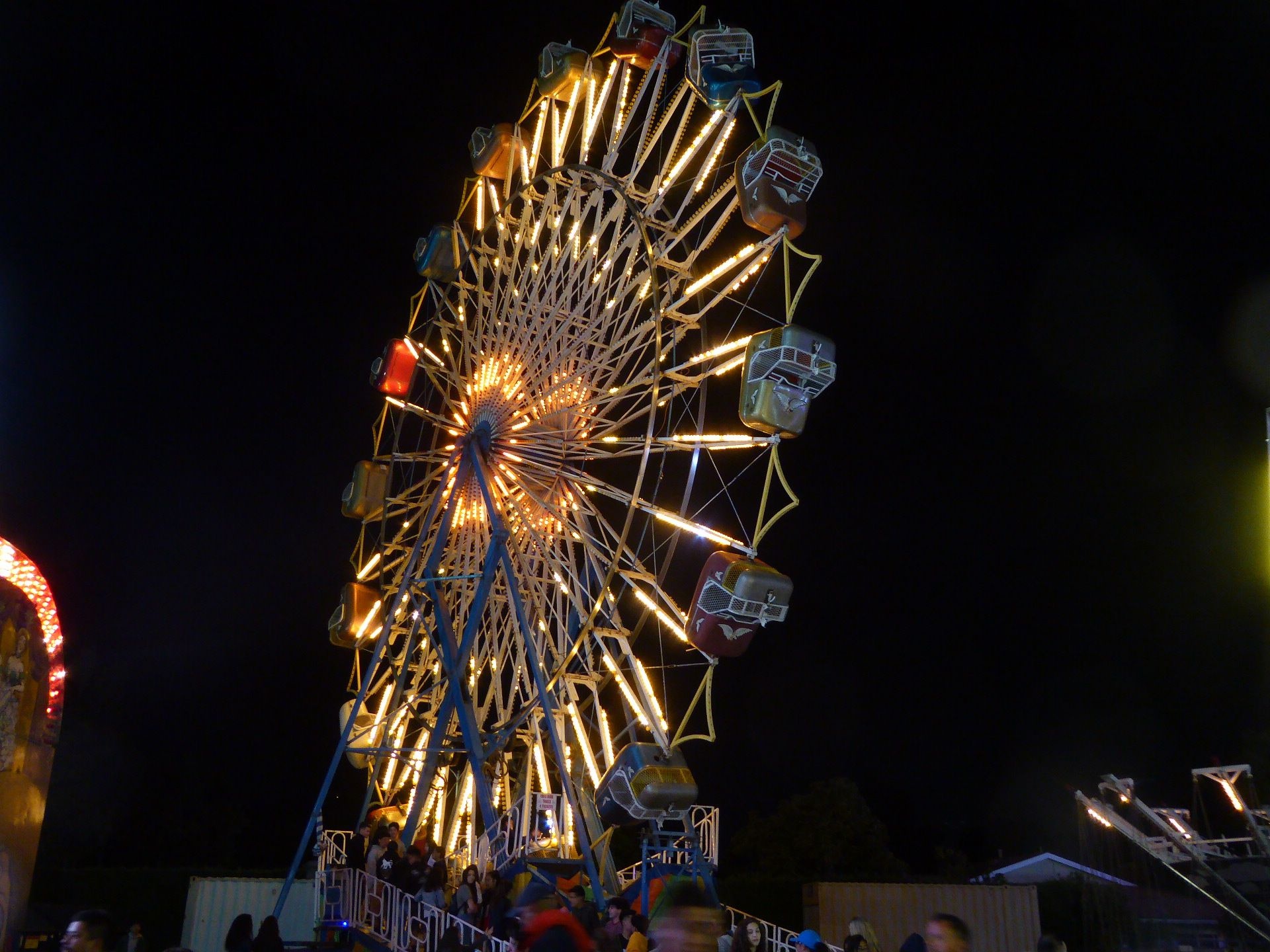 Roda gigante de carnaval
