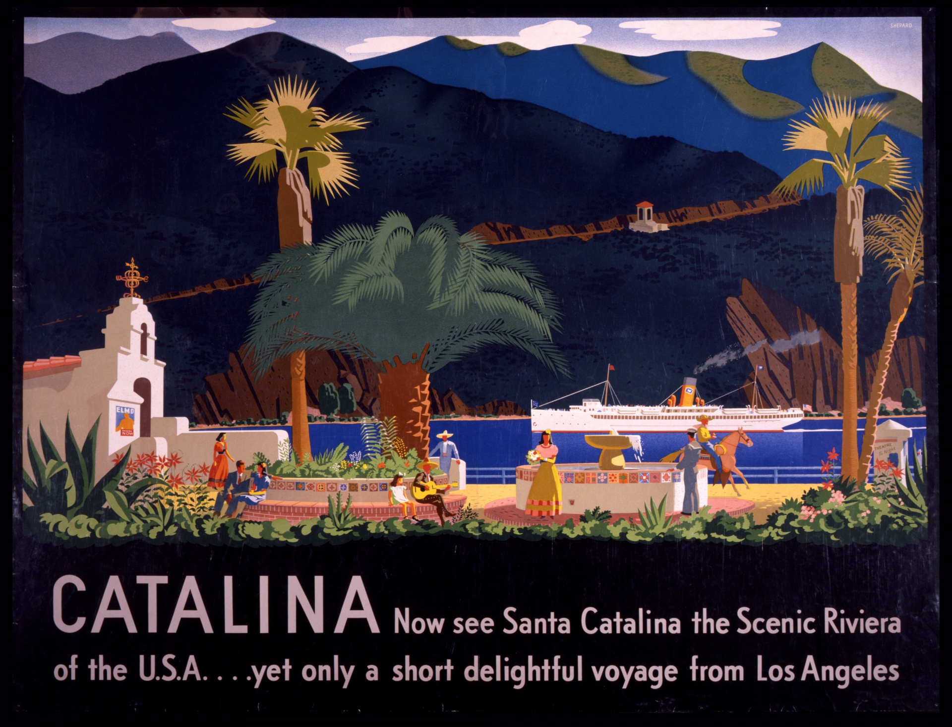 Catalina reseplakat