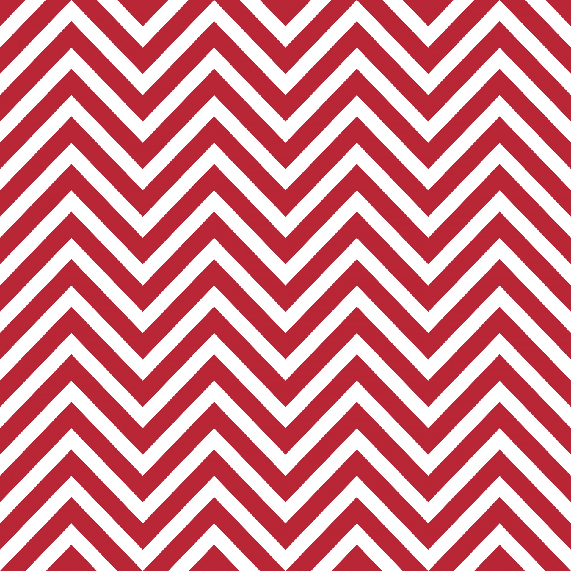 Chevron Zigzag Pattern Red