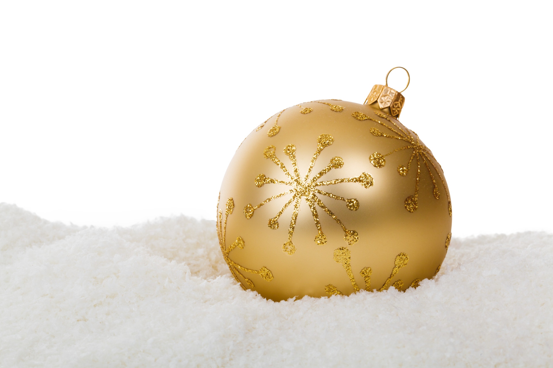 Palla Di Natale Nella Neve Immagine Gratis Public Domain Pictures