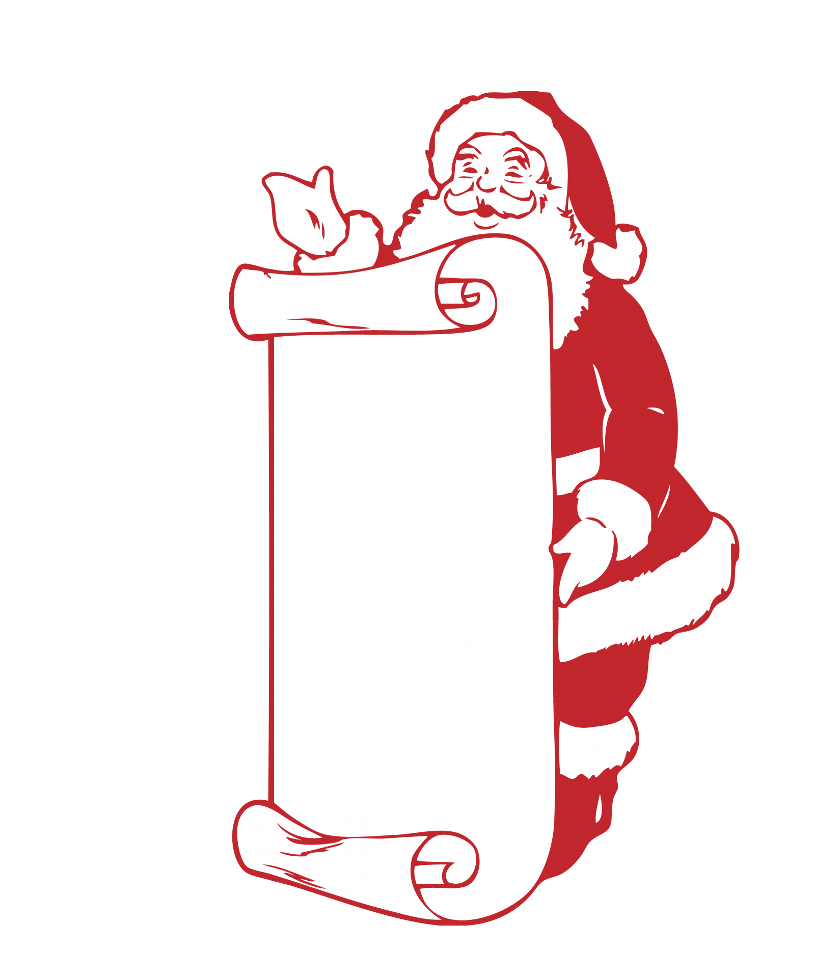 Vánoční Santa Clip Art