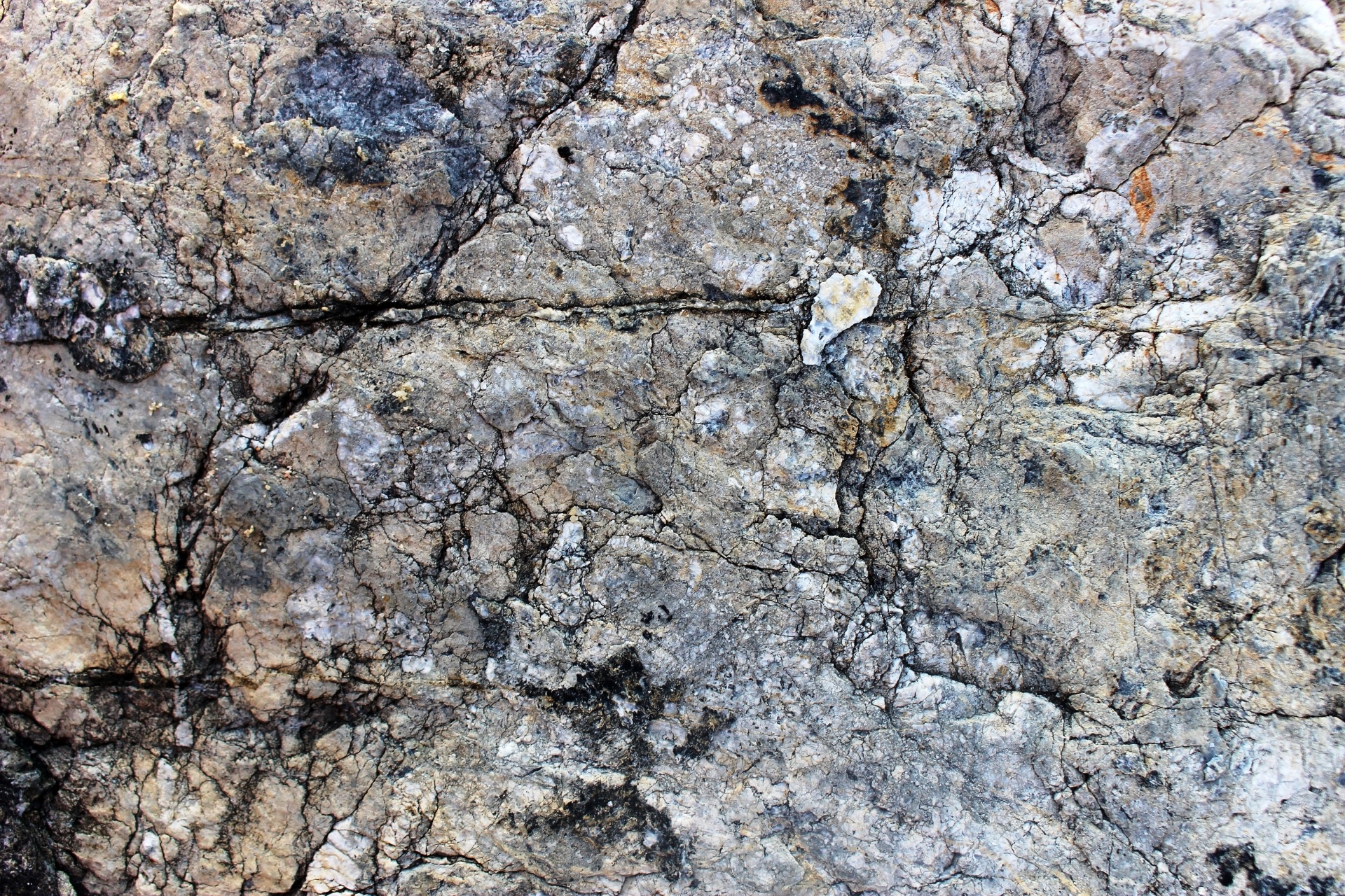 Cracked Rock Texture Background