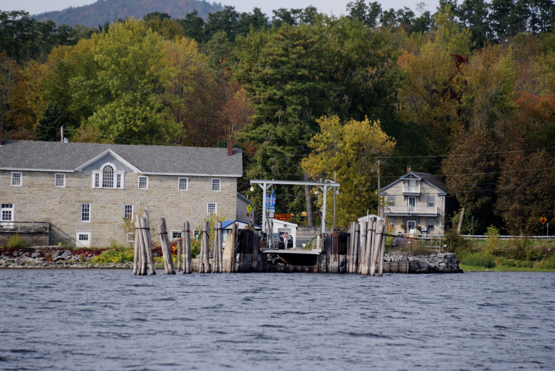 Essex Ferry Landing Lago Champlain