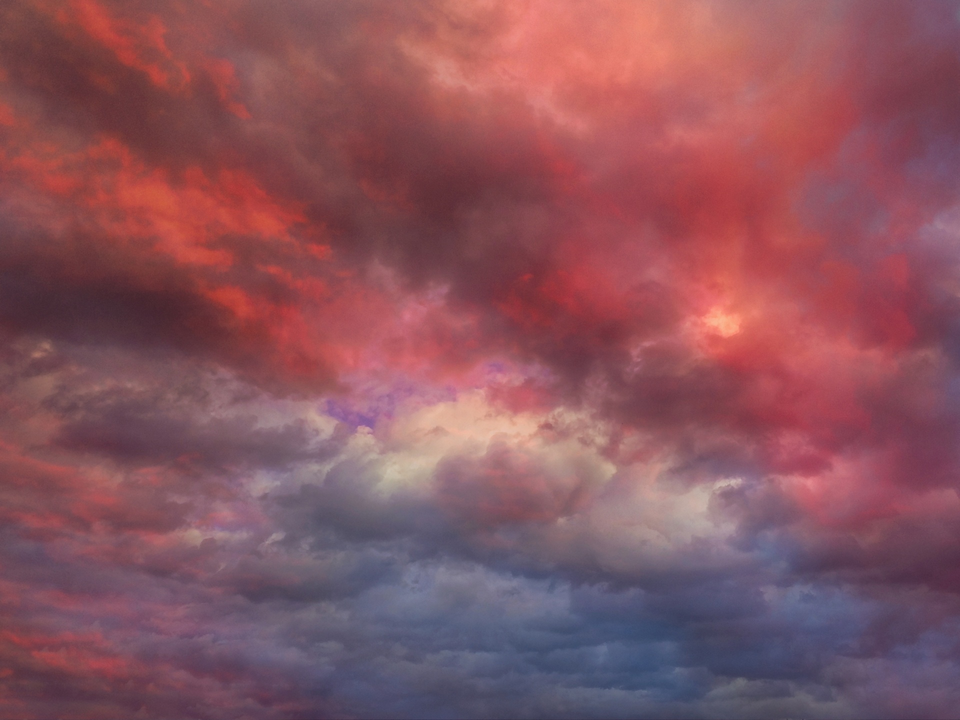 Hemelwolken achtergrondkleuren