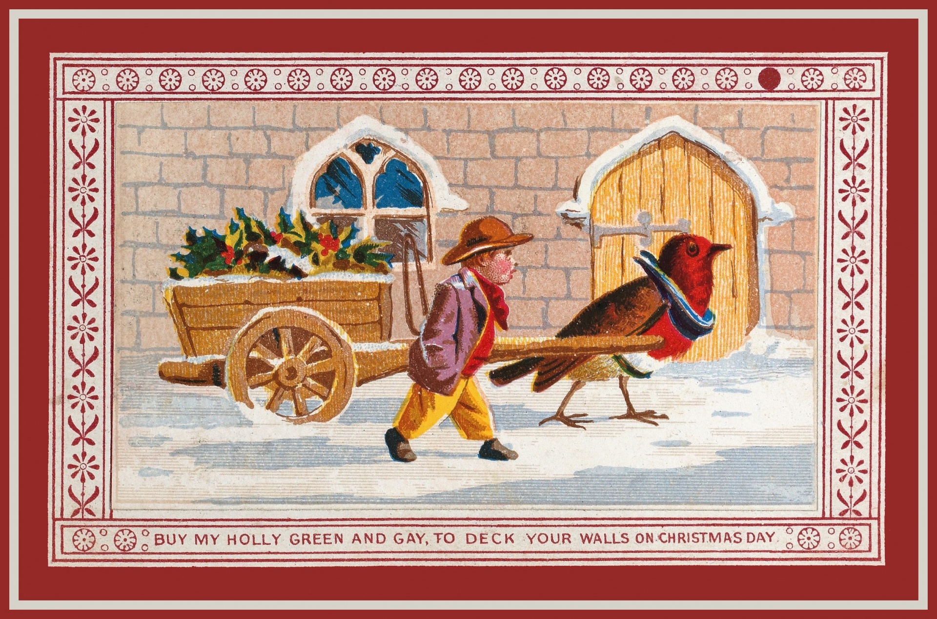 Staré vánoční ilustrace - 4