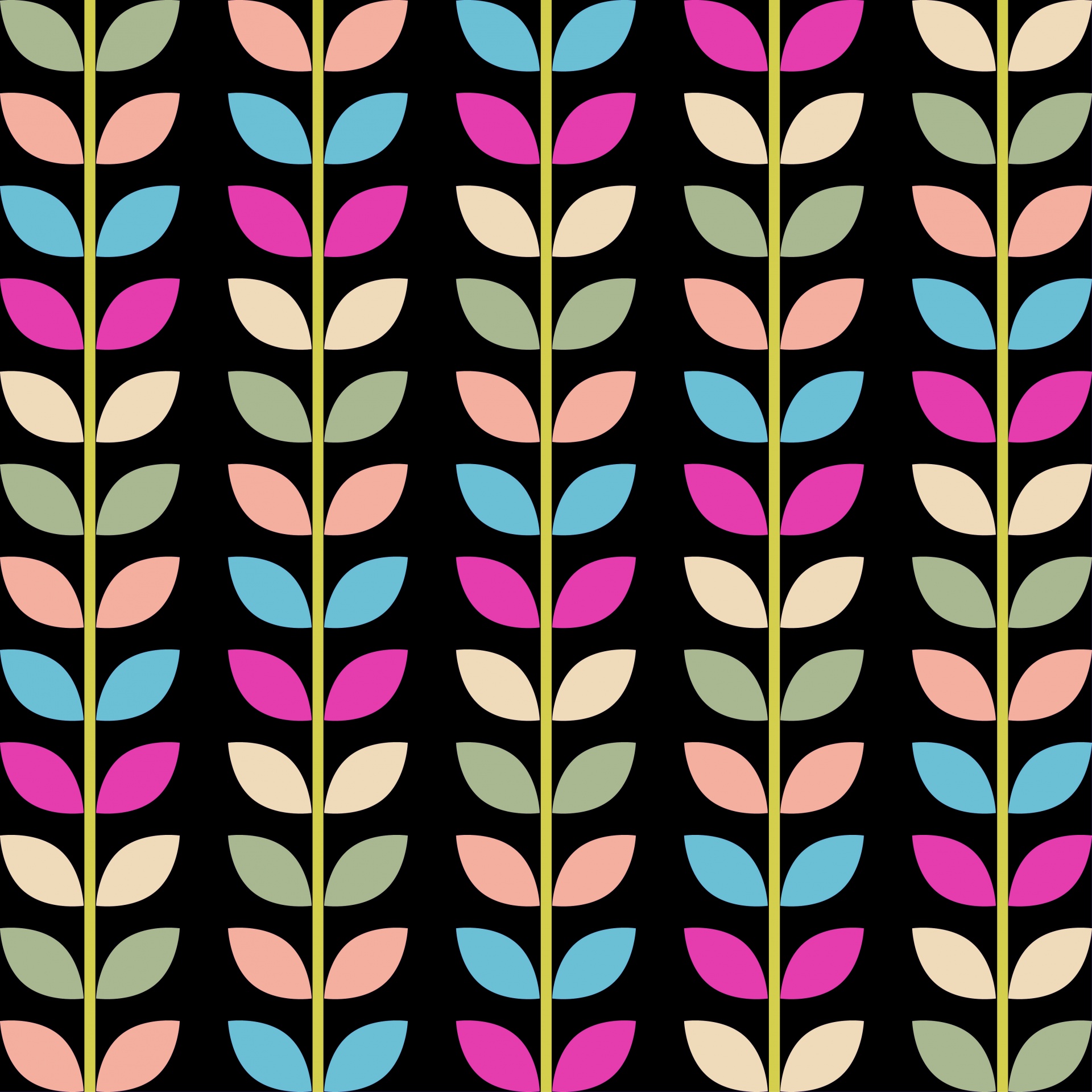 Listy Tapeta vzorek pozadí