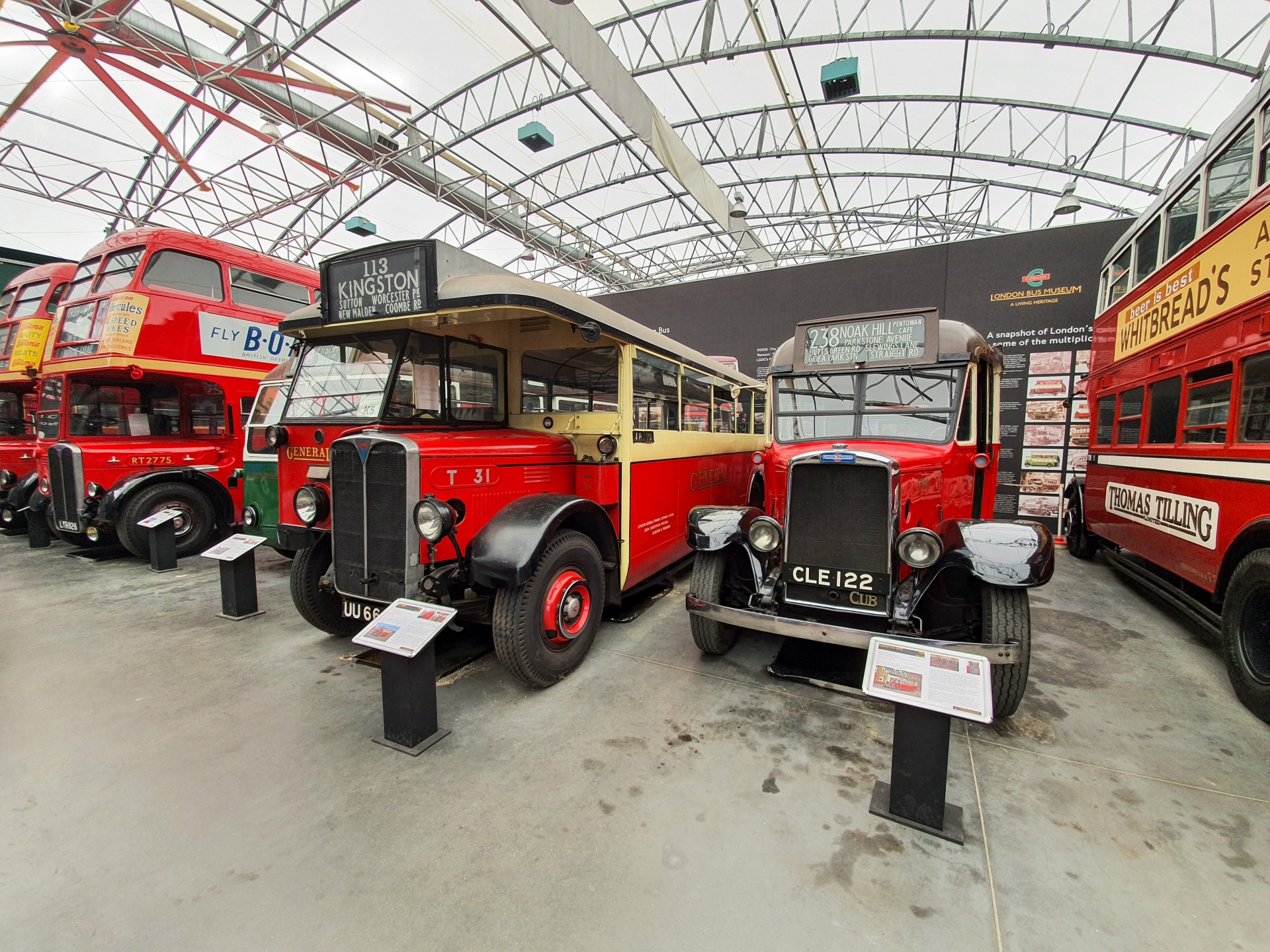 Londýnské muzeum autobusů