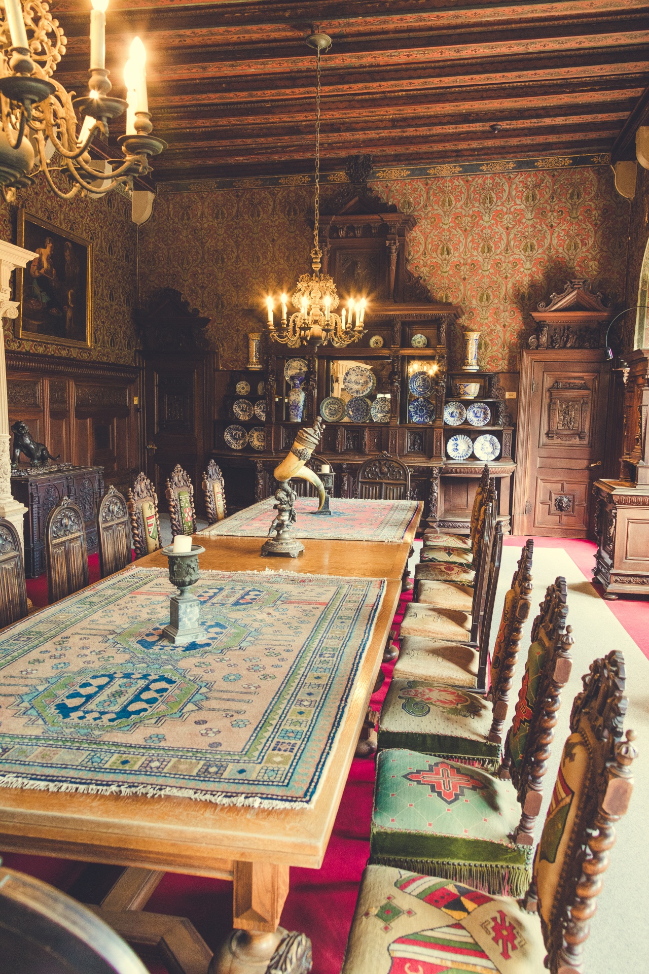 Středověká zámecká místnost