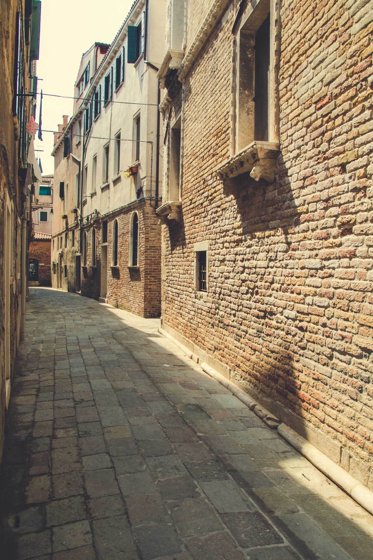 Rua estreita em Veneza