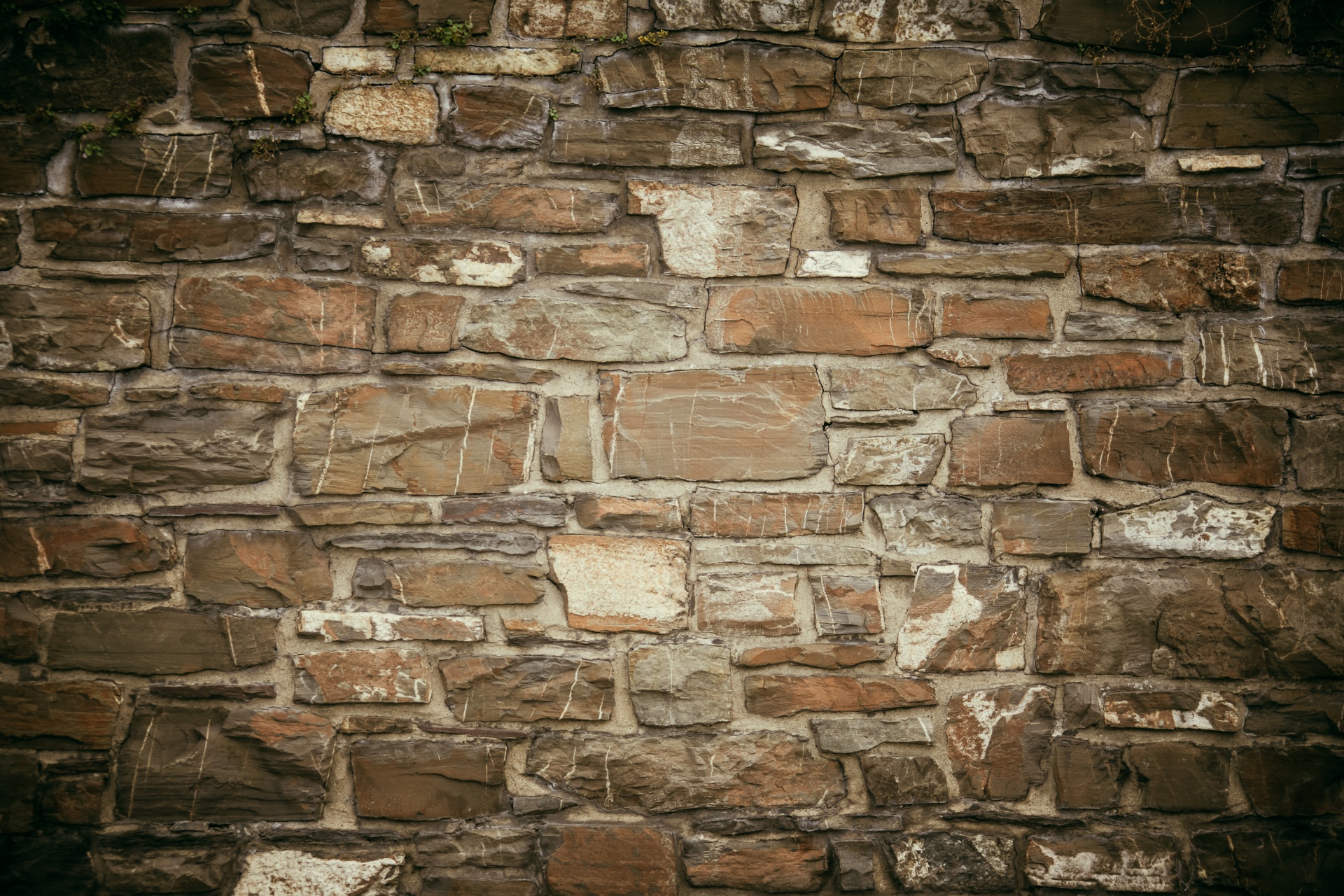 Velho muro de pedra