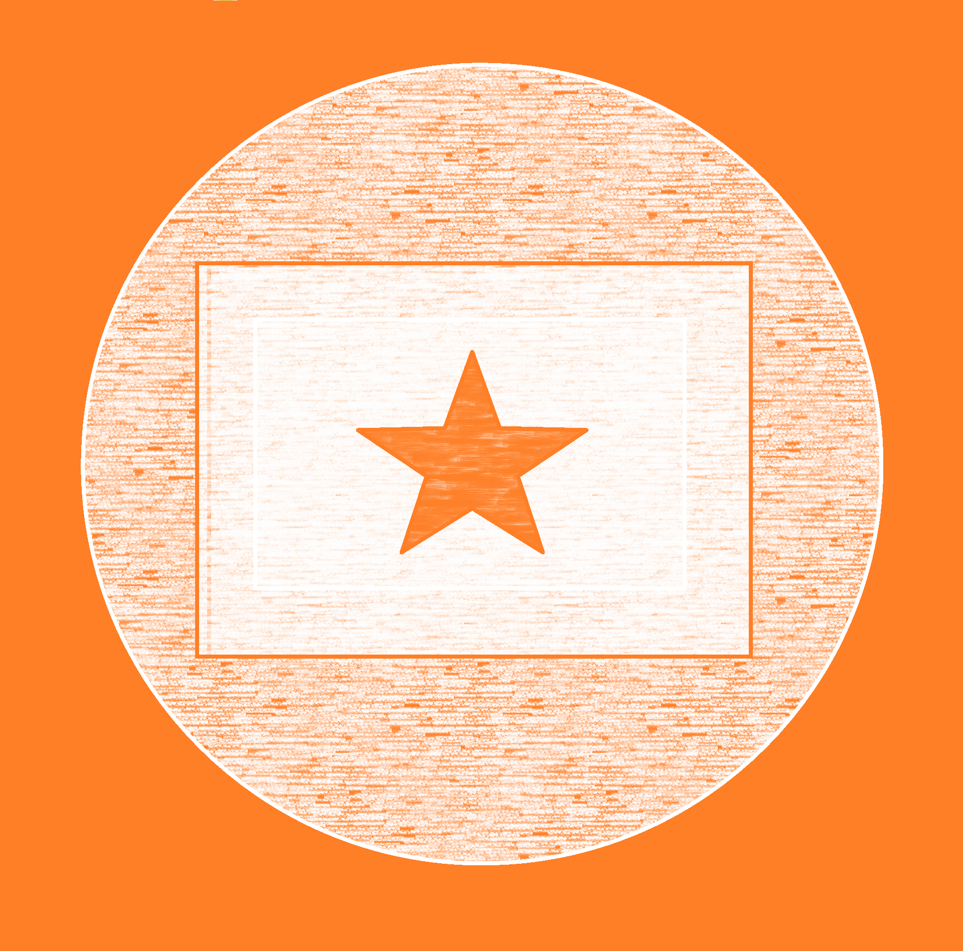 Oranžová hvězda