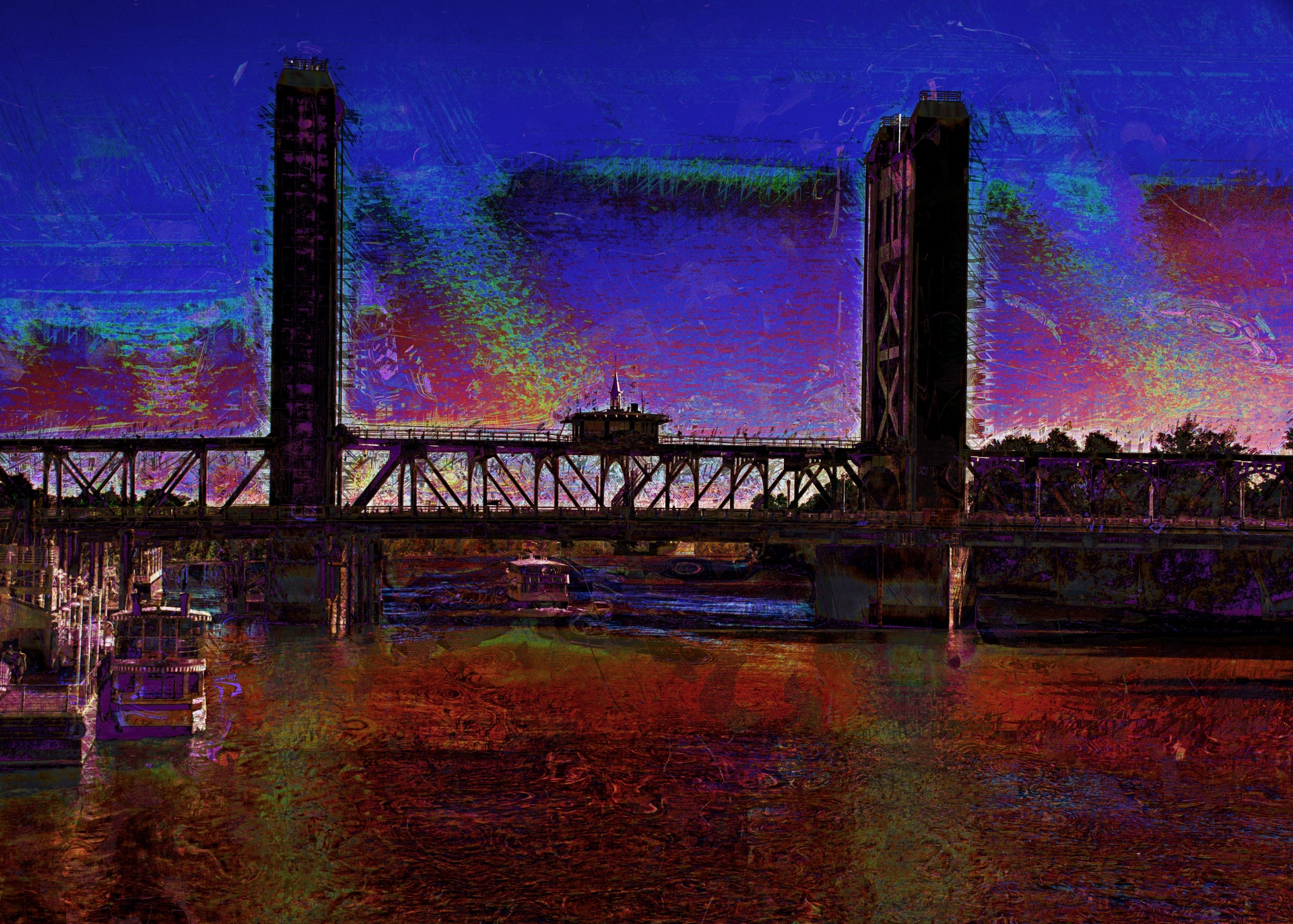 Sacramento levantou a ponte da torre