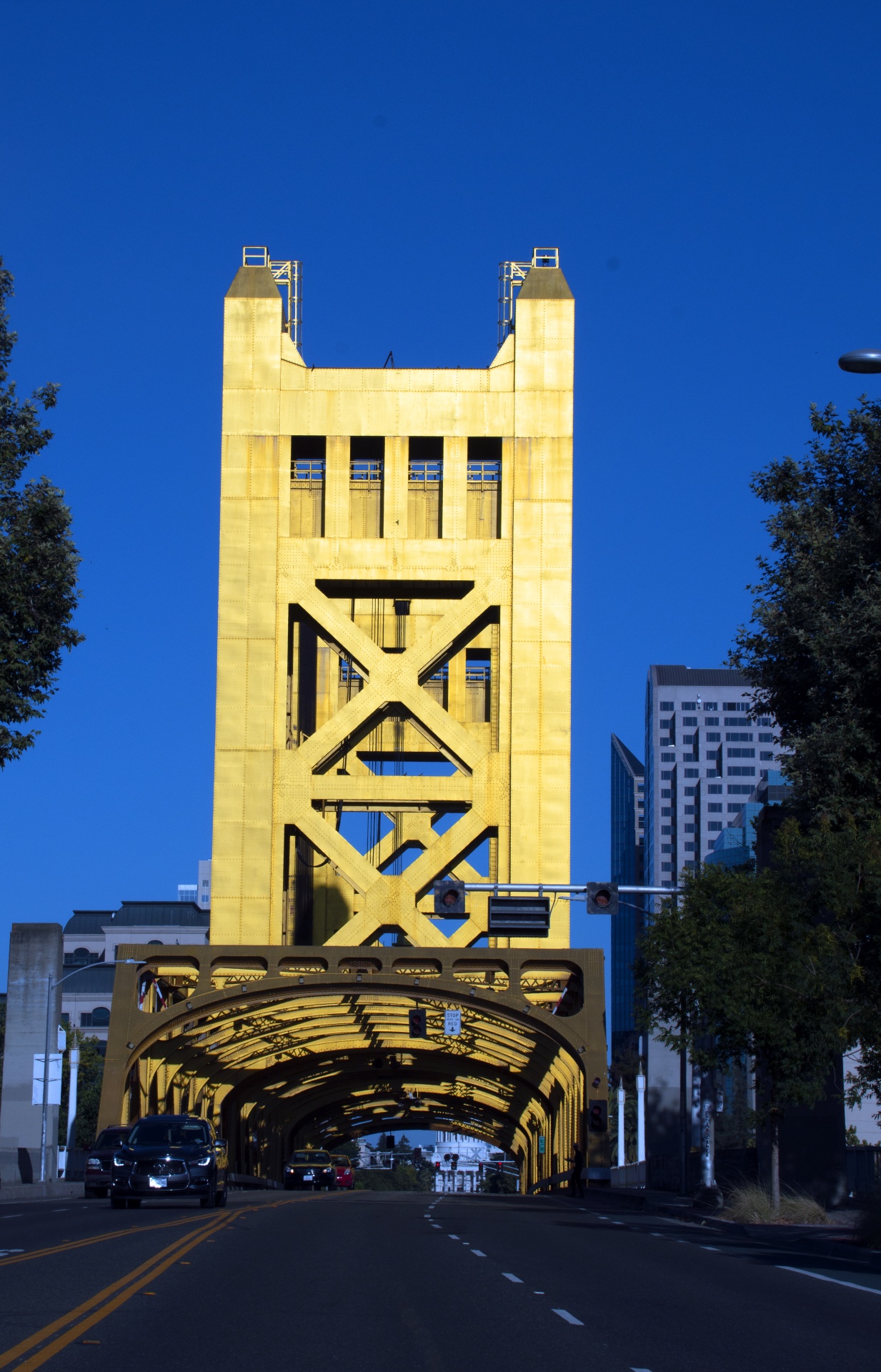 Sacramento sollevato Tower Bridge