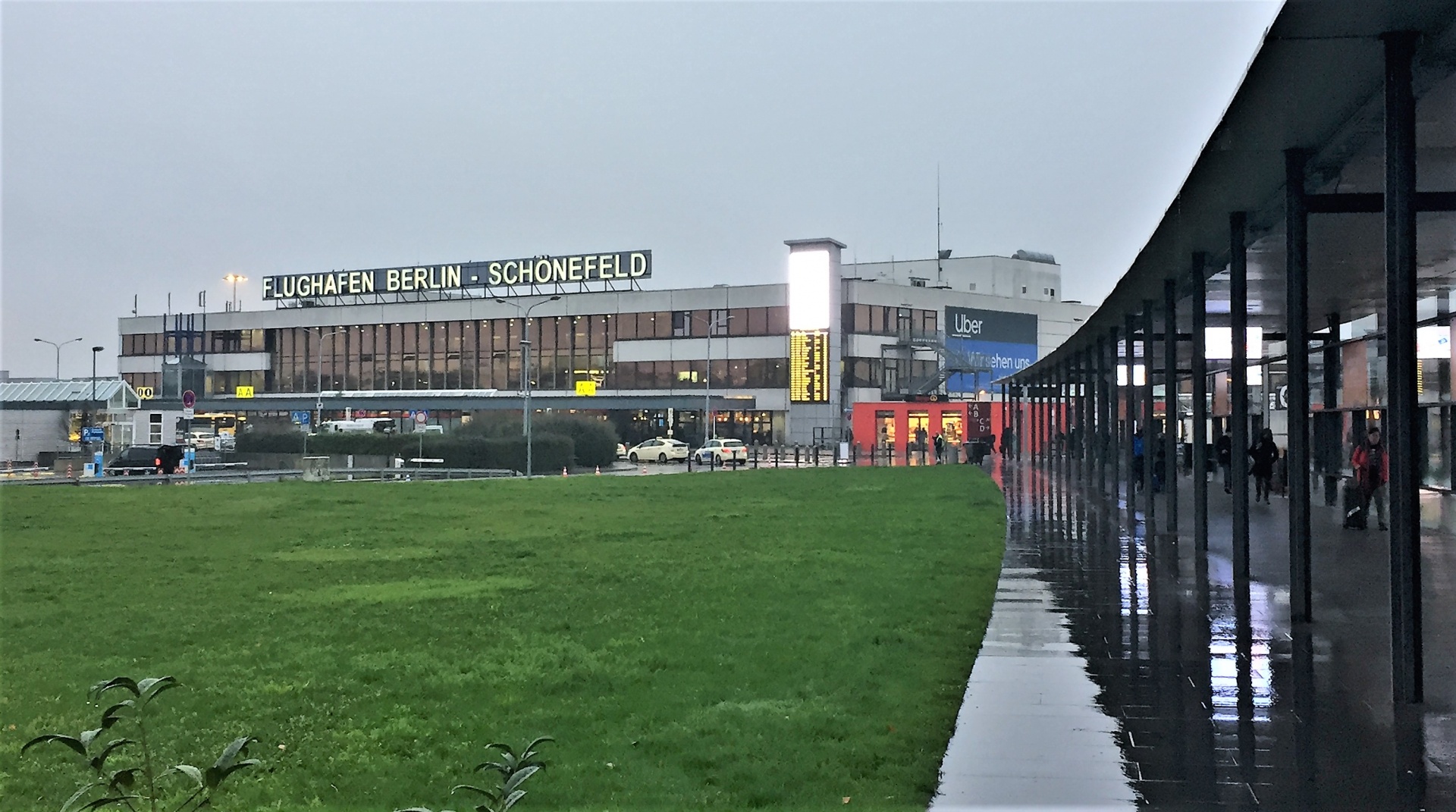 Letiště Schonefeld v Berlíně