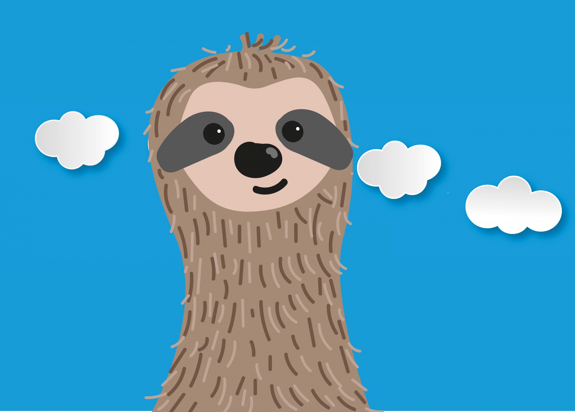 Sloth ritning