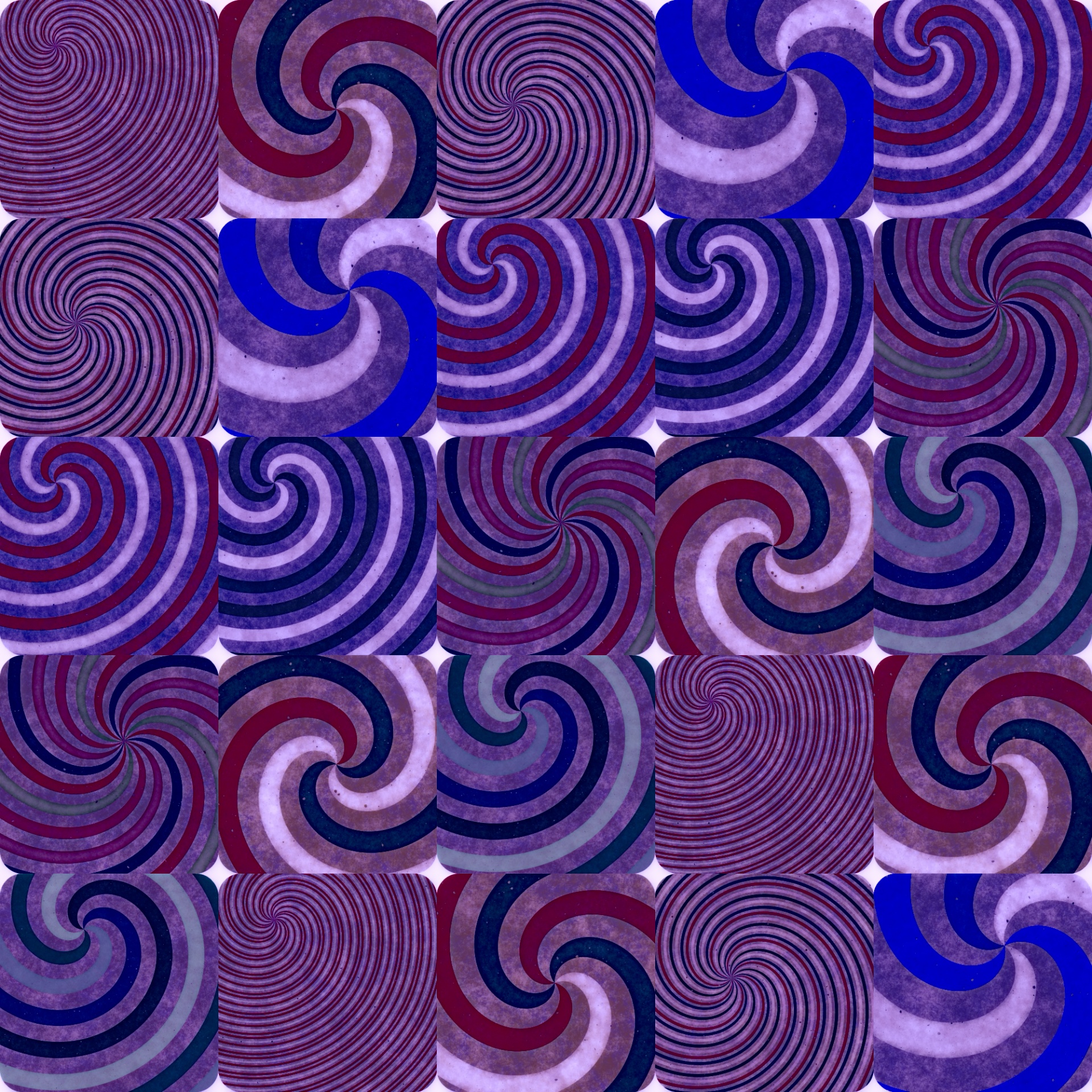 Spiral Grid Background