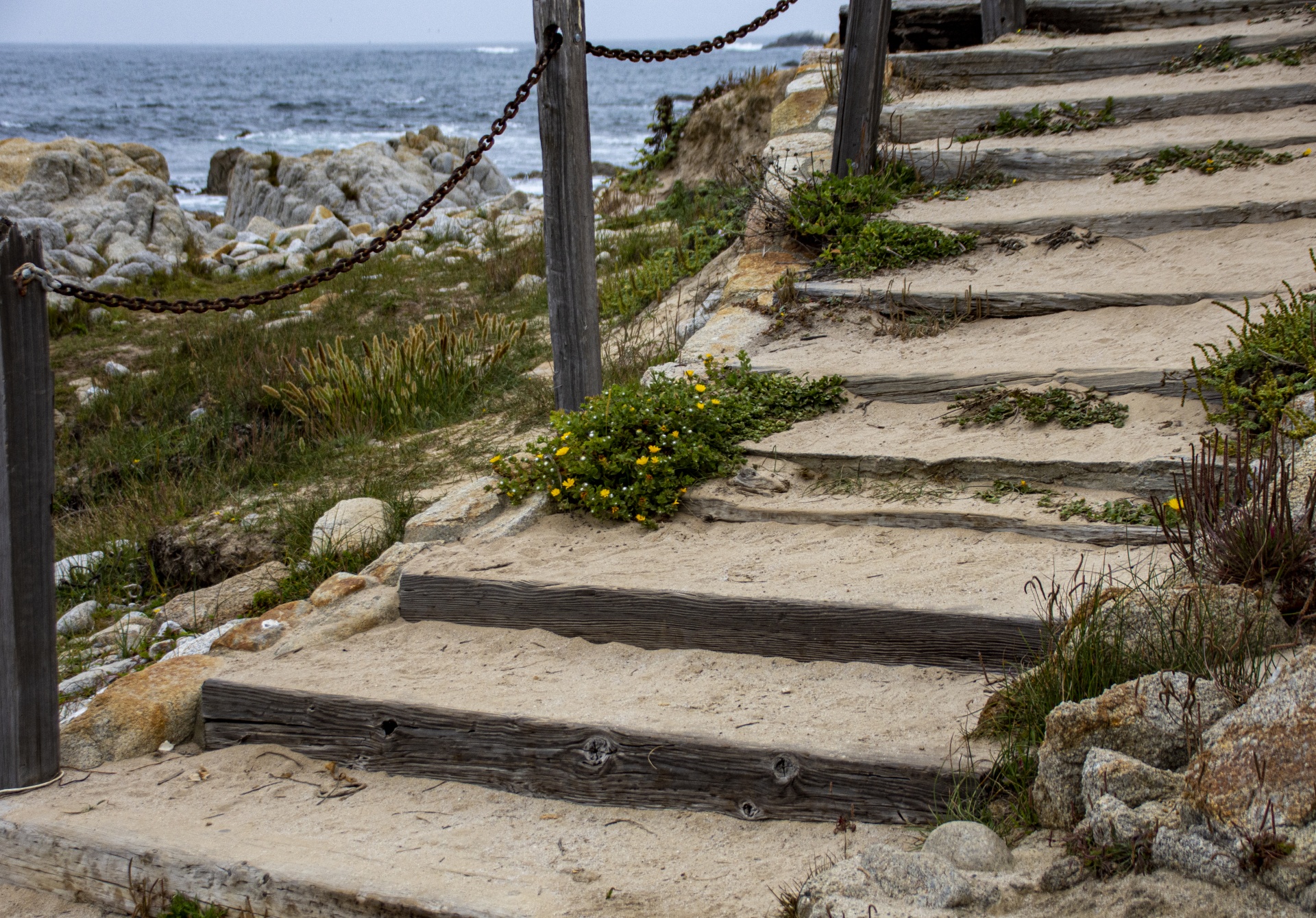 Stairs At The Beach