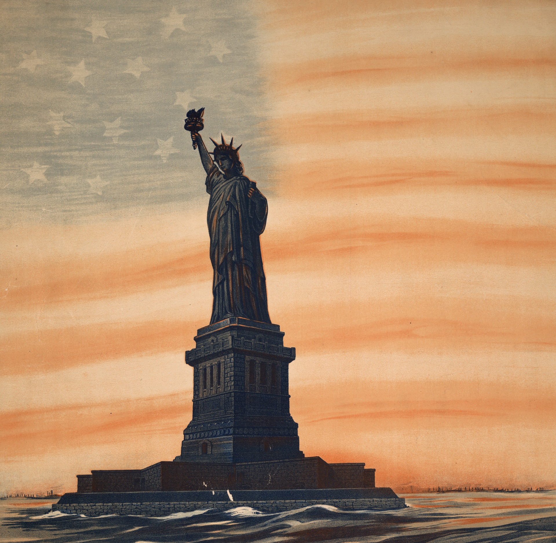 Statue Of Liberty Vintage