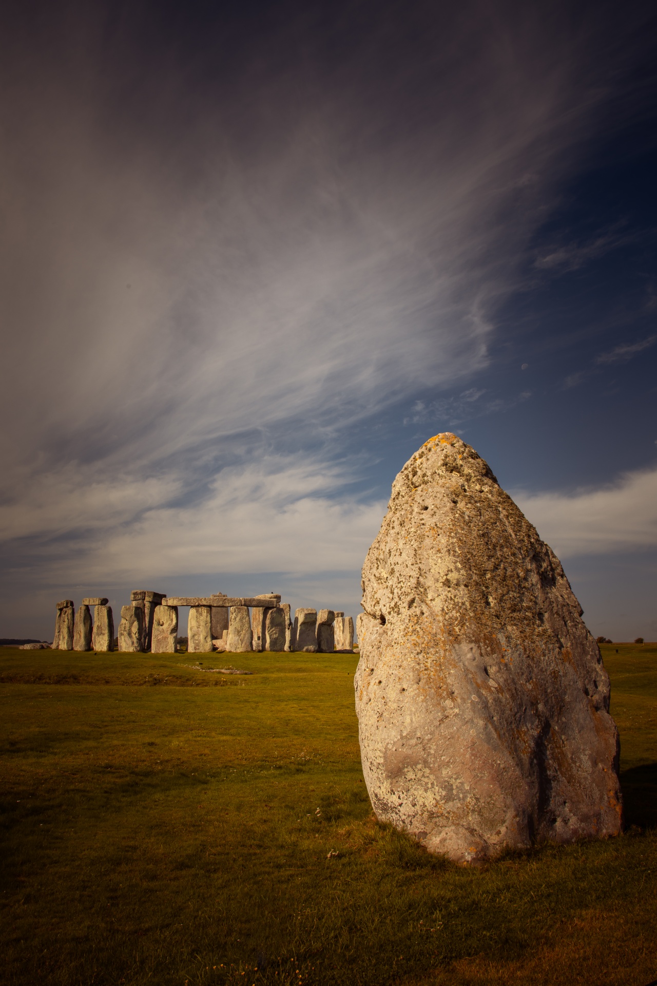 Stonehenge calcanhar pedra