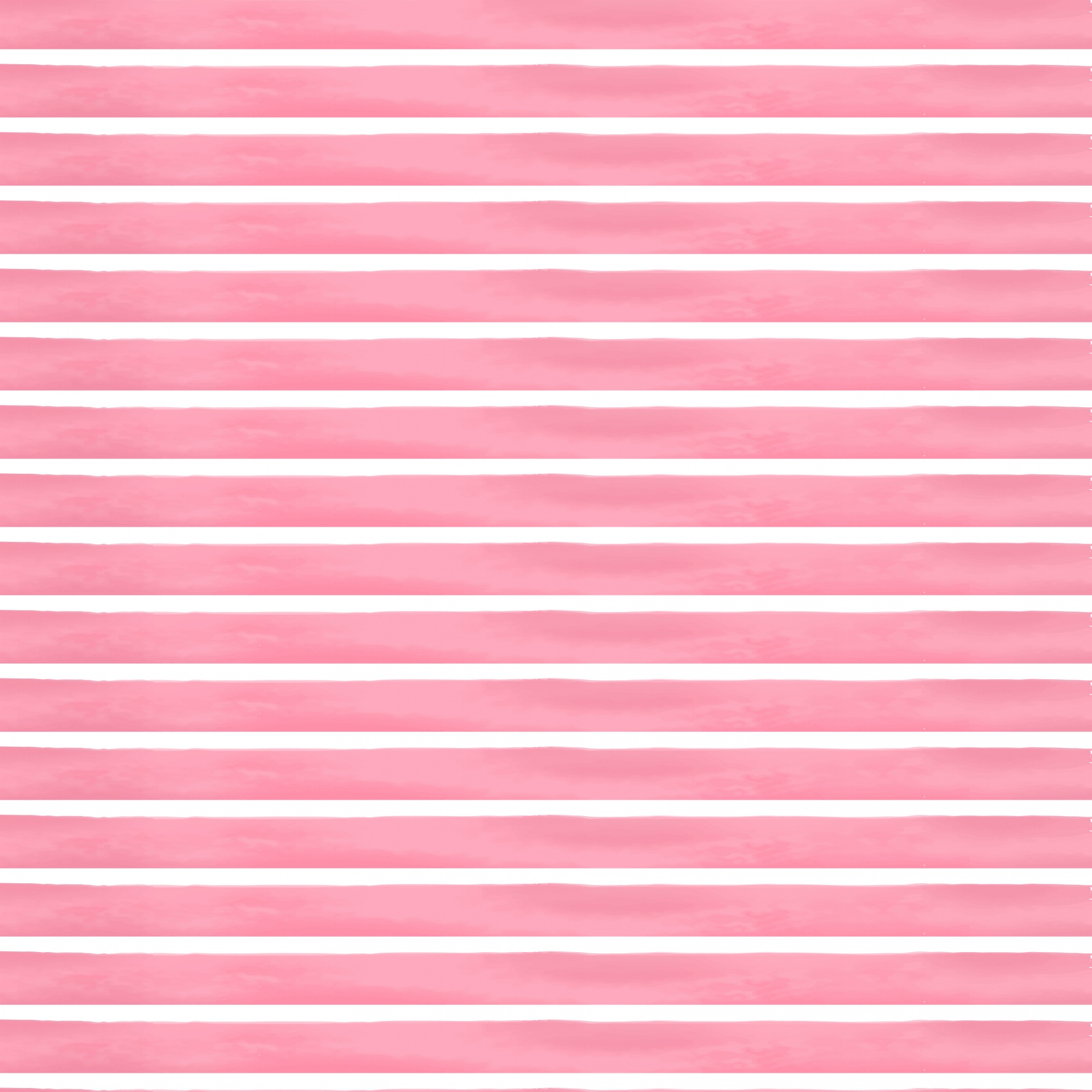 Stripes Pink White Watercolor