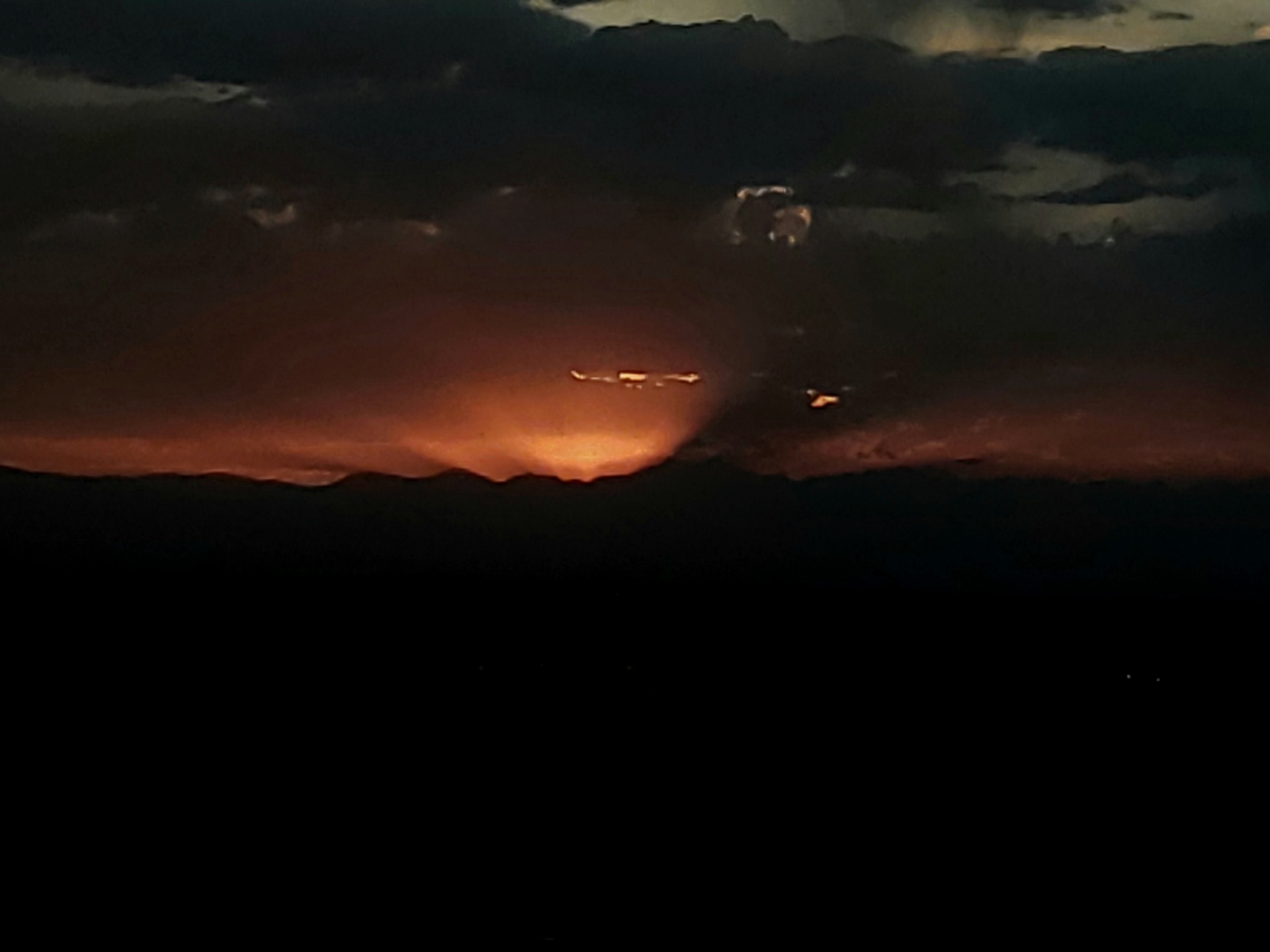 Západ slunce v Coloradu