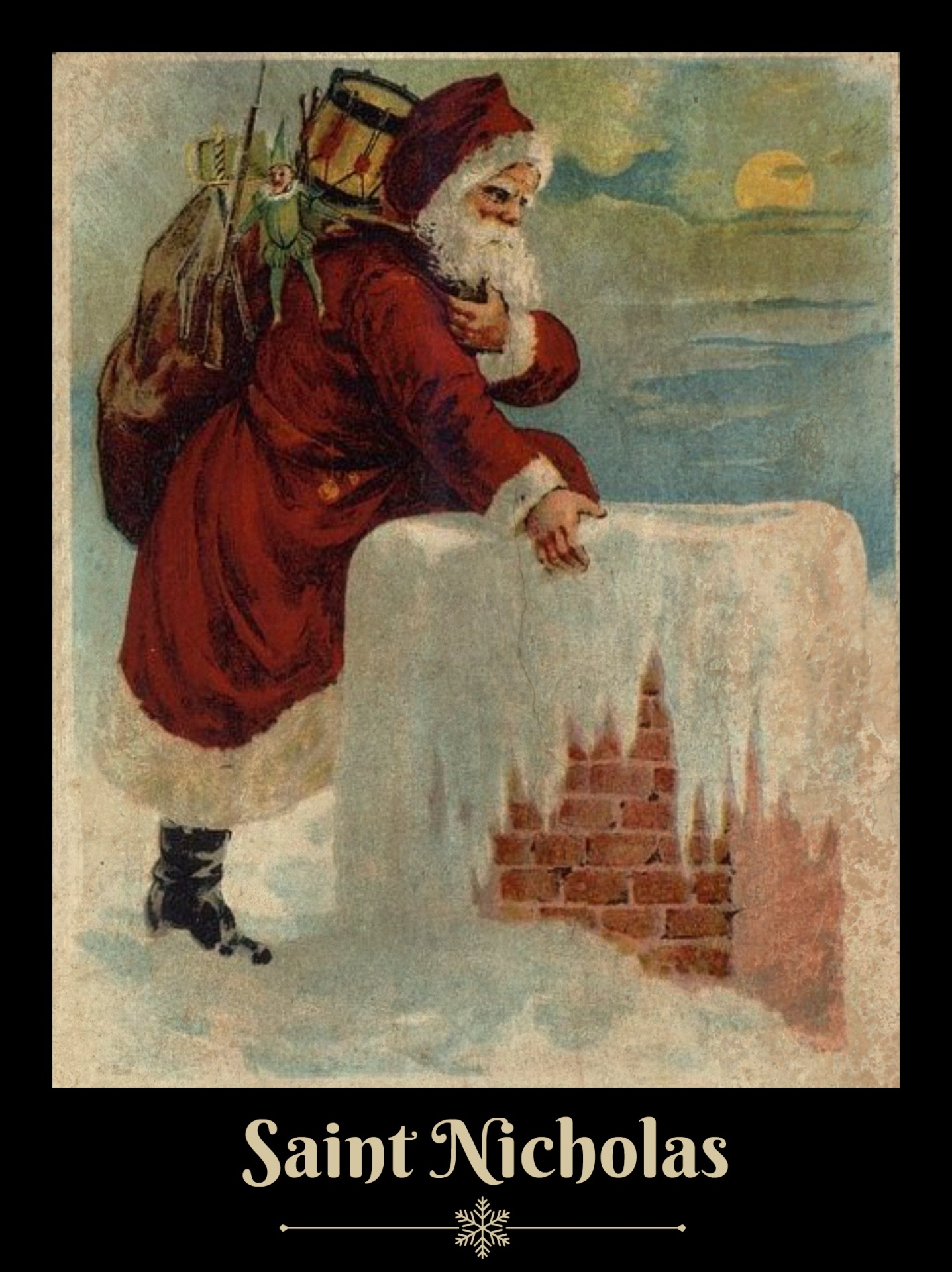 Ročník vánoční plakát