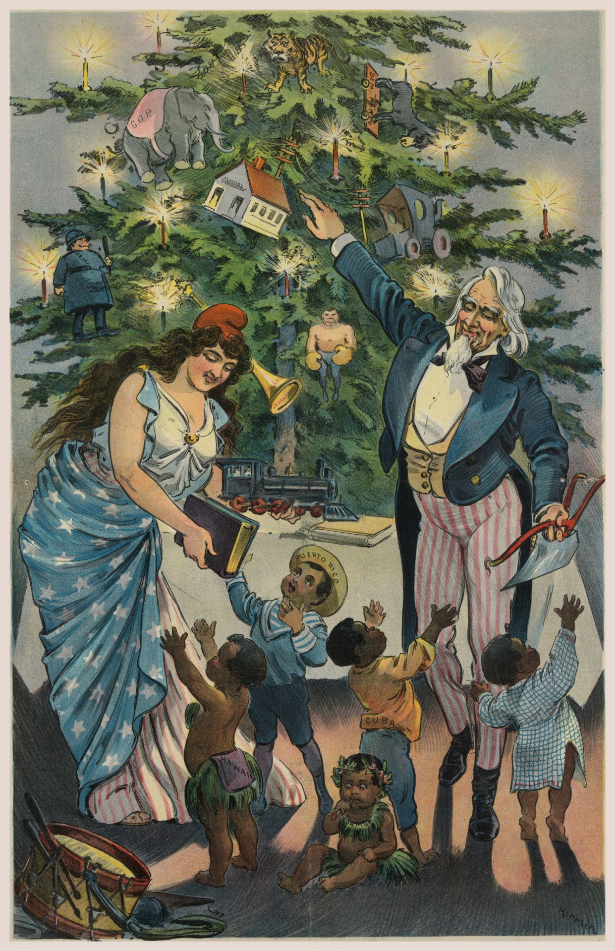 Ročník vánoční plakát