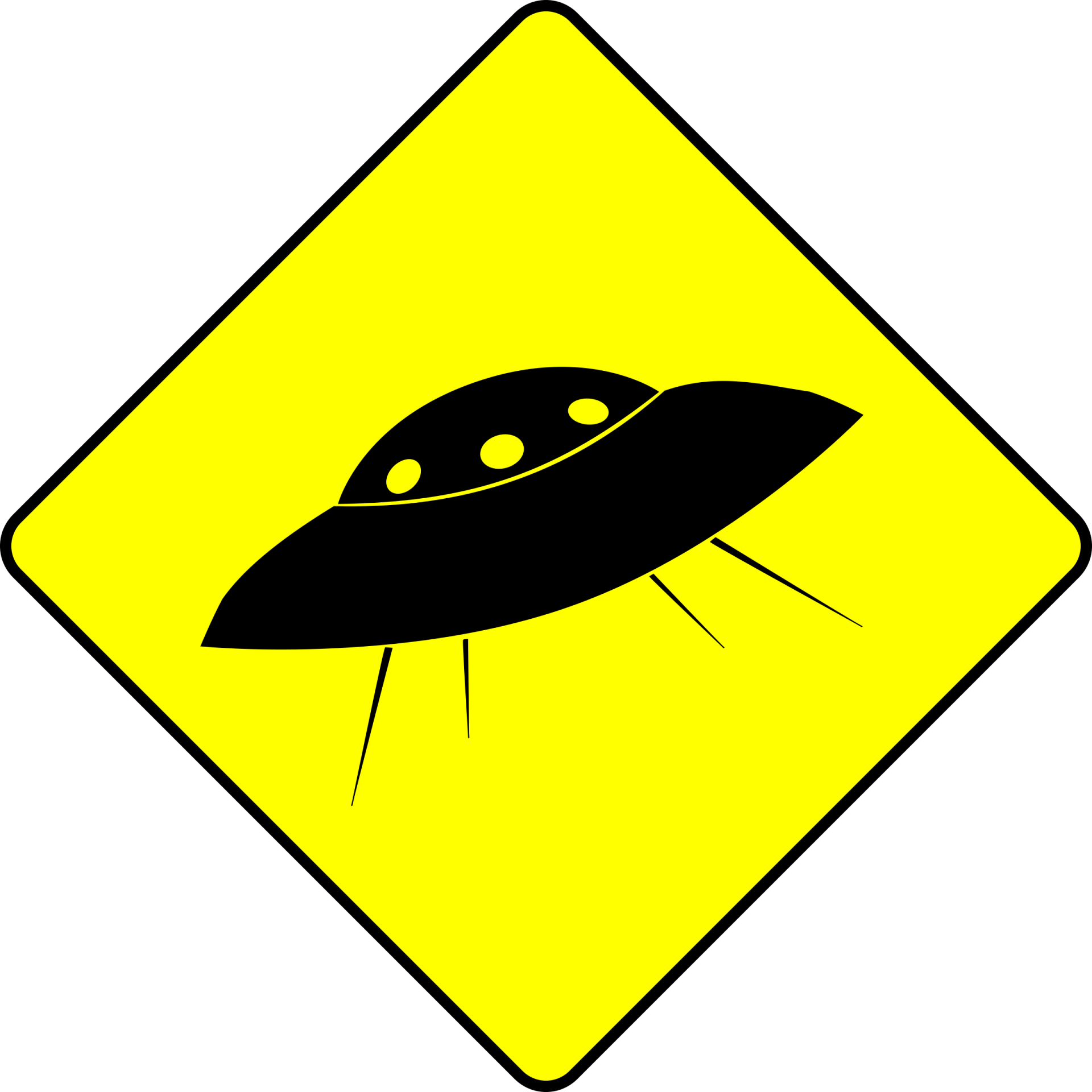Varování znamení UFO