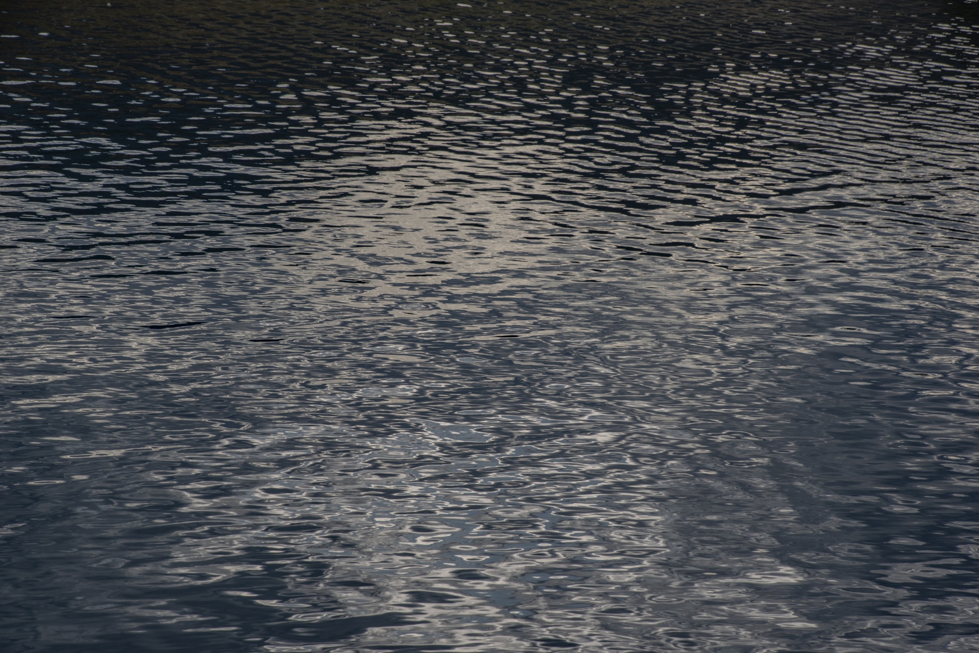 Reflexões de ondulações de água