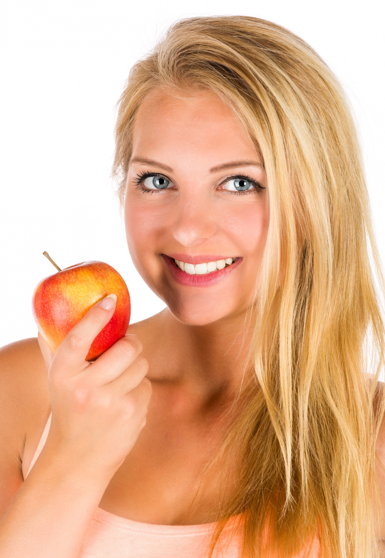 Žena s jablkem