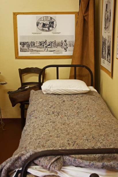 View Of Hospital Bed In A Museum Free Stock Photo Public Domain