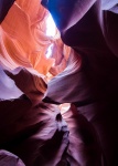 Formation rocheuse d'Antelope Canyon