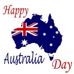Carte de la journée en Australie