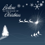 Believe Christmas Saying Card 4