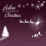 Believe Christmas Saying Card 5