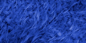 Sfondo blu soffice lana