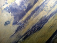 Blue marble abstract texture