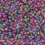 Bokeh background hearts abstract