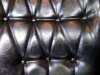 Textura de sofá de couro marrom