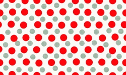 Christmas Polka Dot Fabric