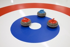 Gros plan des pierres de curling 4